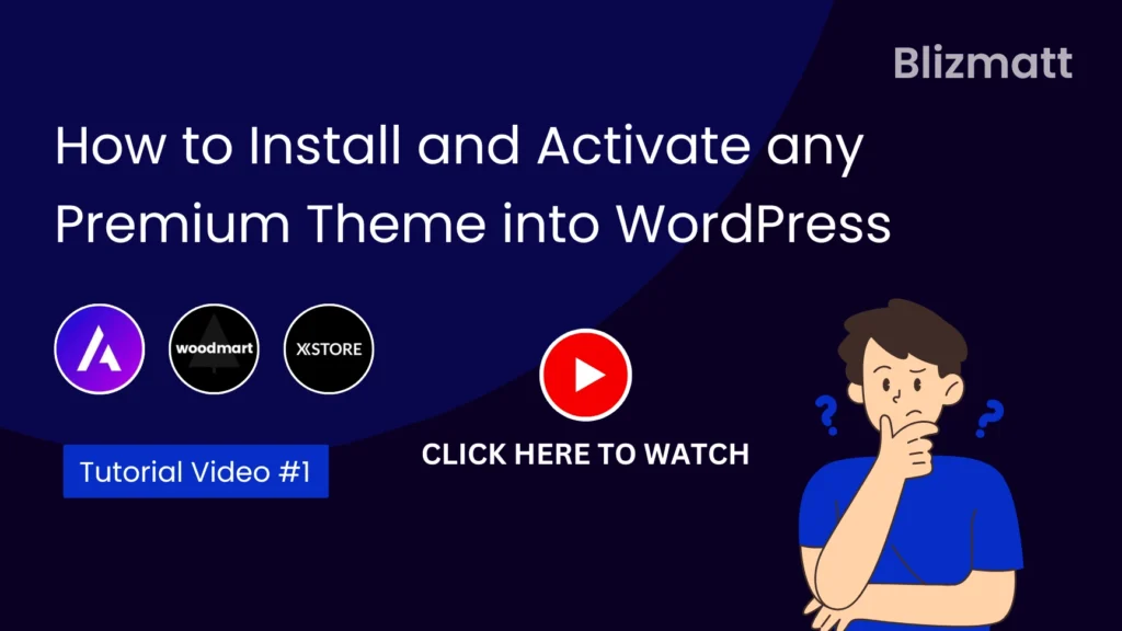 How to Install and Activate any Premium Theme into WordPress tutorial