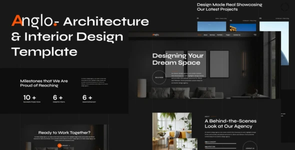 Anglo - Architecture & Interior Design Elementor T